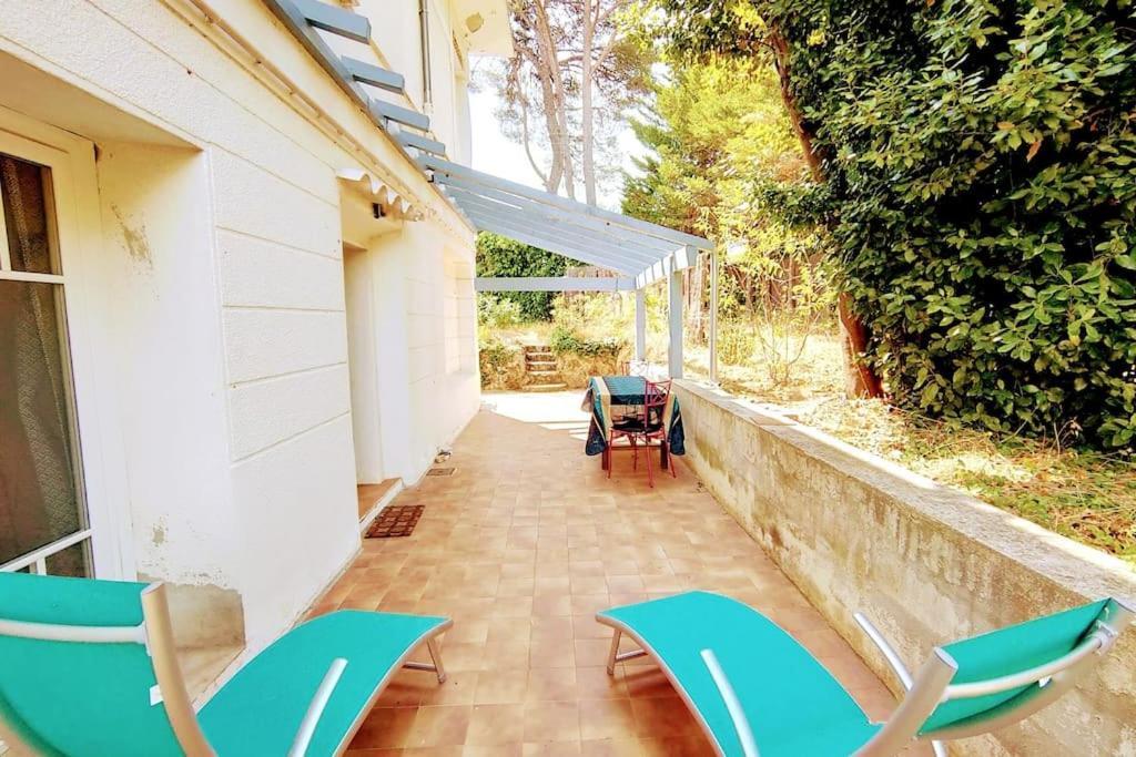 Maison De Charme A 200 Bord De Mer, Terrasse, Jardin- Lesclesdenicole Le Pradet Ngoại thất bức ảnh