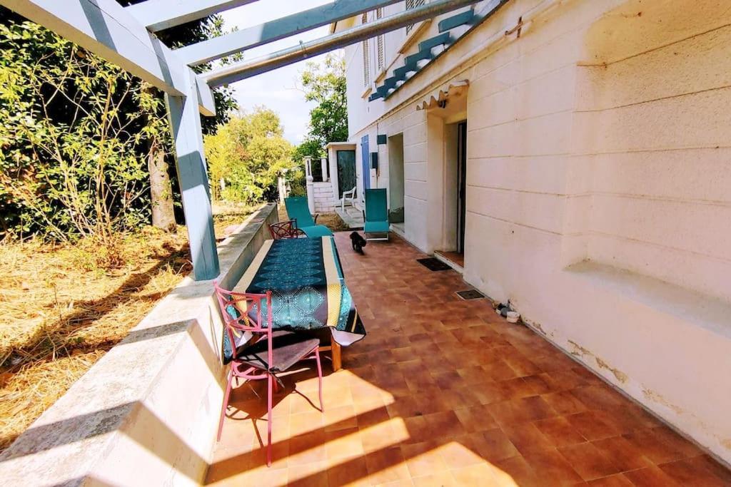 Maison De Charme A 200 Bord De Mer, Terrasse, Jardin- Lesclesdenicole Le Pradet Ngoại thất bức ảnh